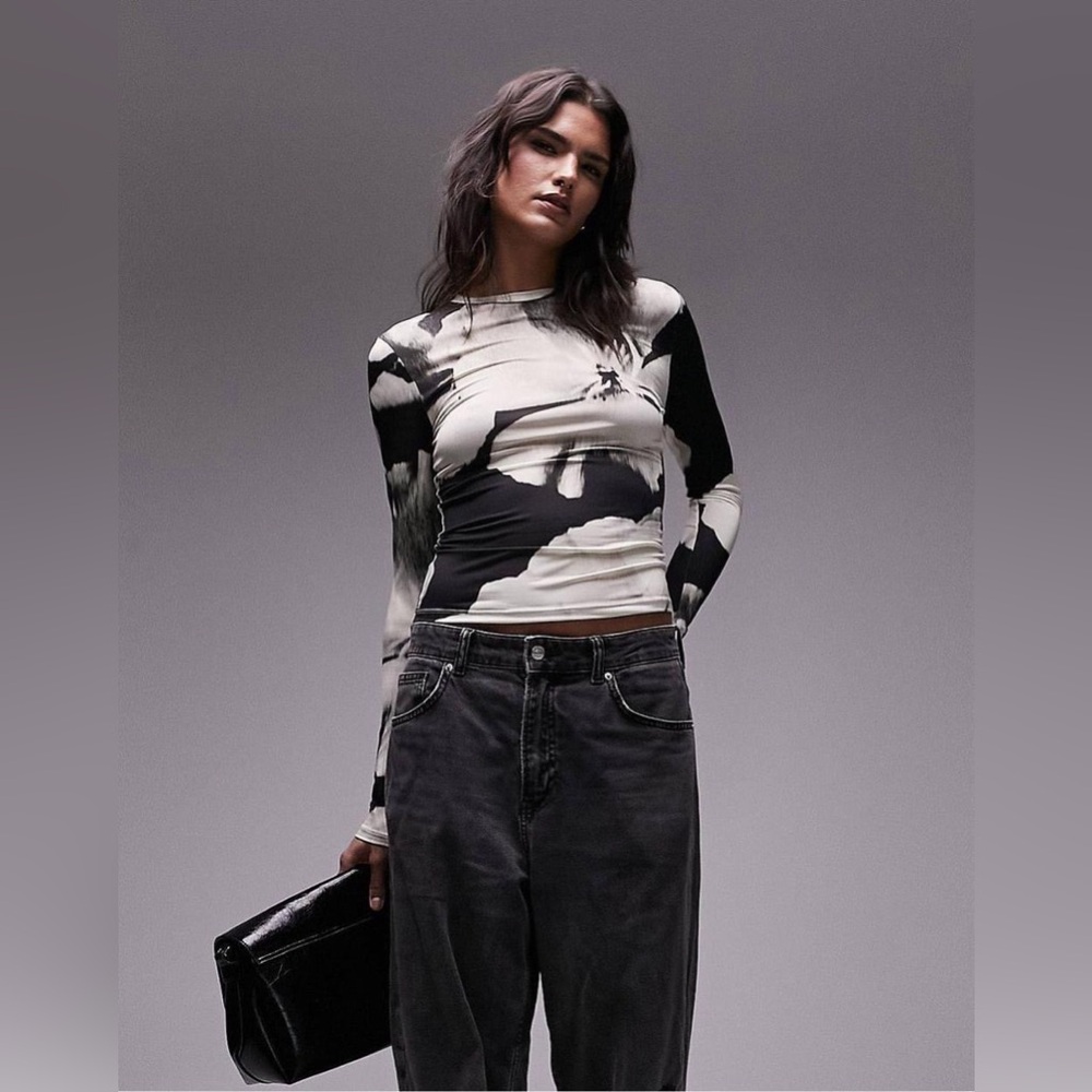 Topshop Jersey Women's Top